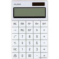 Калькулятор Deli NS041 (белый)