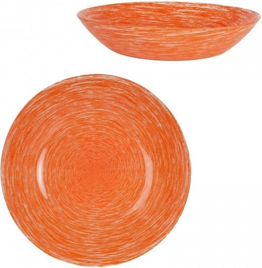 

Тарелка глубокая Luminarc Brush Mania Orange P1384