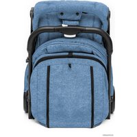 Коляска прогулочная «книга» Amarobaby Voyager (синий)