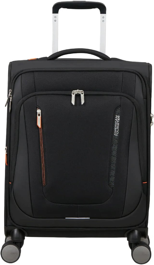 Чемодан-спиннер American Tourister Wanderlite Black 55 см
