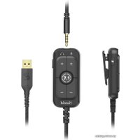 Наушники A4Tech Bloody M590i (черный/желтый)