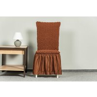 Пледы, покрывала Софатэкс КПС-1 с оборкой 00876 (шоколад)