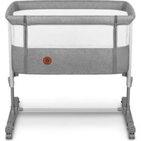 Приставная детская кроватка Lionelo Aurora (grey concrete)