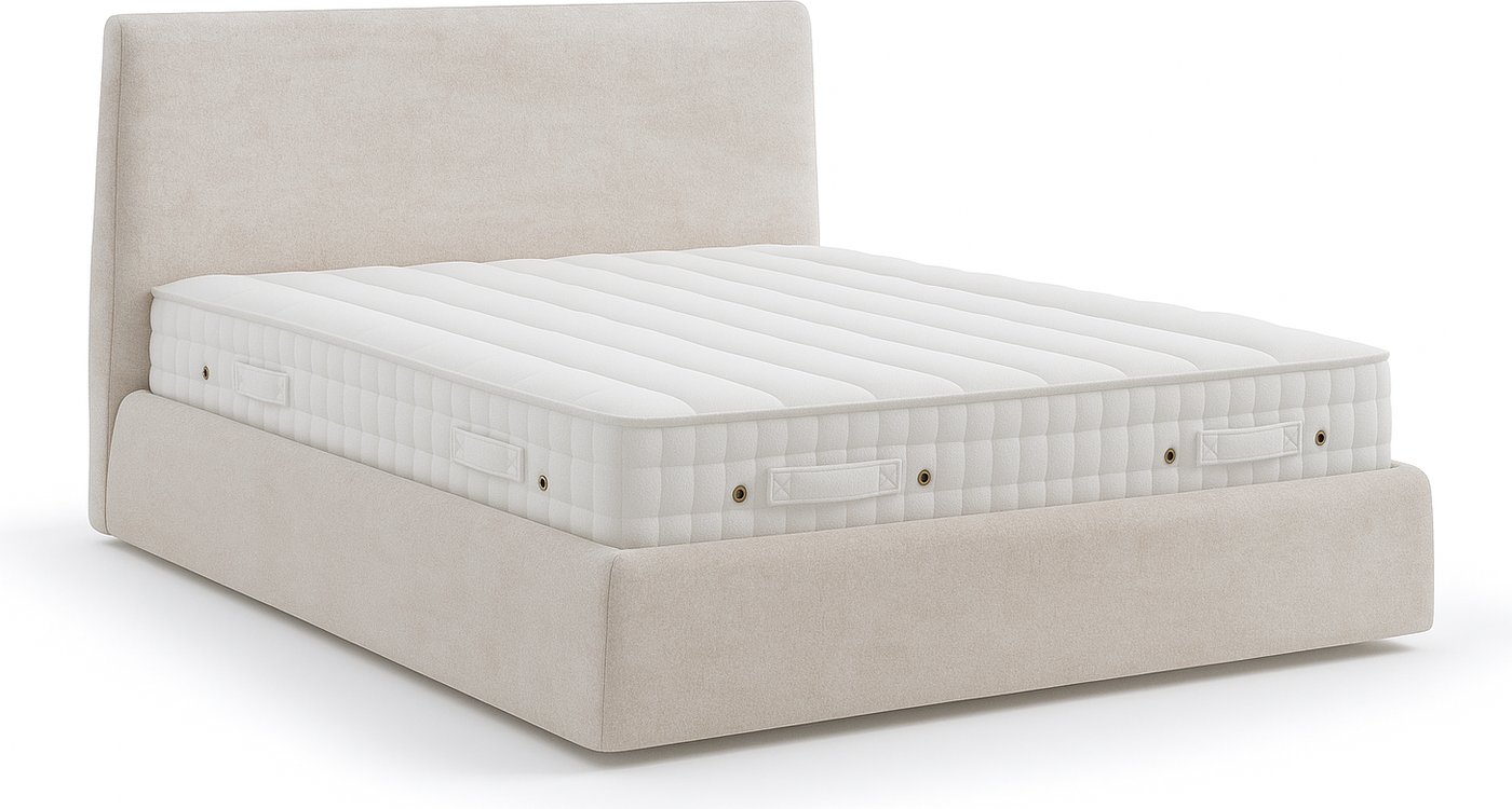 

Кровать Sonit Pegaso 180x200 велюр River (01 крем)