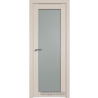 Межкомнатная дверь ProfilDoors 2.19U L 90x200 (санд, стекло матовое)