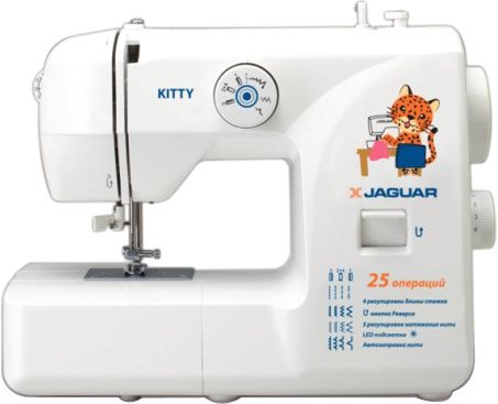 

Электромеханическая швейная машина Jaguar Kitty
