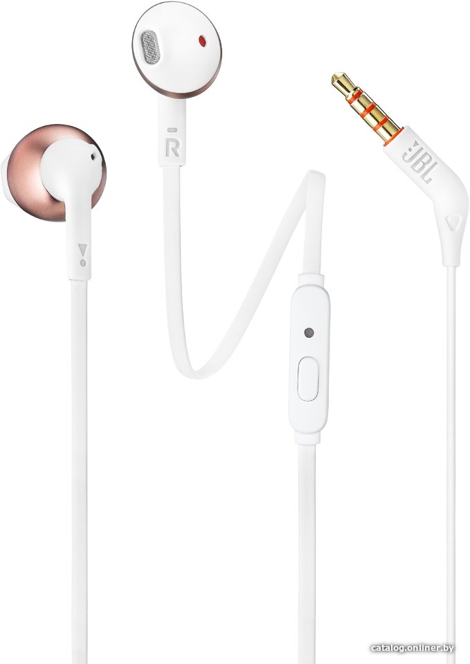 Наушники JBL Tune 205 (розовое золото)