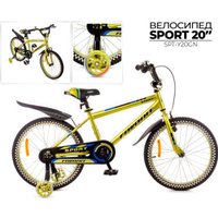 Детский велосипед Favorit Sport 20 SPT-Y20GN (лайм)