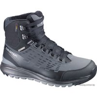 Ботинки Salomon KAIPO MID CS WP серый-черный (366808)