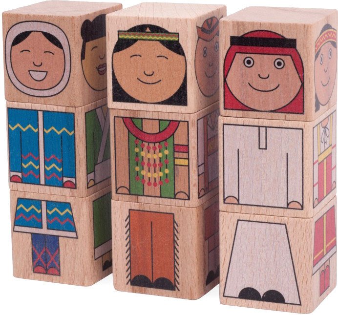 

Кубики Краснокамская игрушка Кубики. Народы мира Куб-11