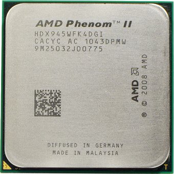 Процессор AMD Phenom II X4 945 (HDX945WFK4DGI)