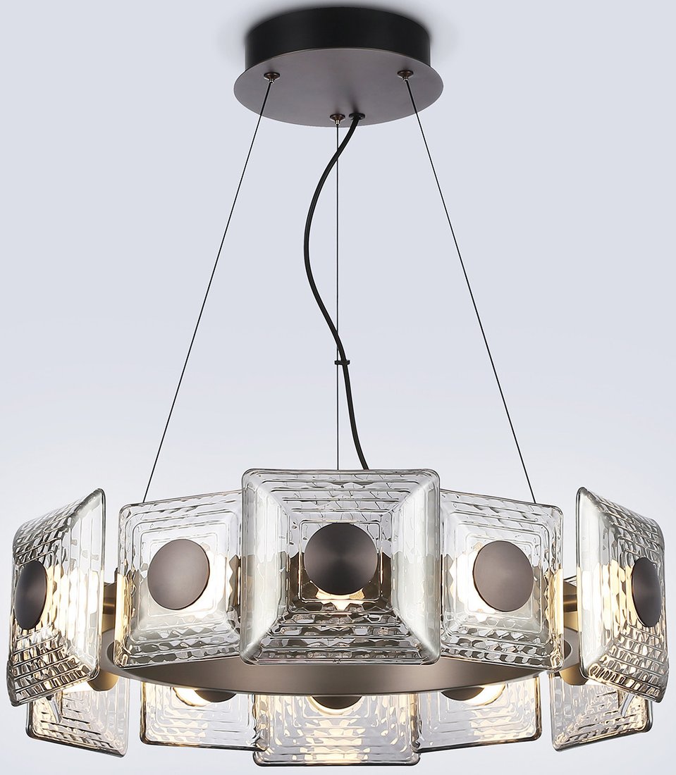 

Подвесная люстра Ambrella light LH31024 GR/SM (серый/дымчатый)