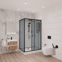 Душевая кабина Niagara NG-6912-01QR 120x80x210 (тонированное стекло)