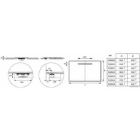 Душевой поддон Jacob Delafon Surface 170x90 E62634-SS2