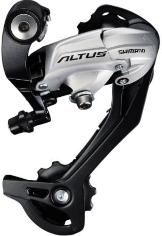 

Переключатель скоростей задний Shimano Altus RD-M370-SGS 11-34T (серебристый)