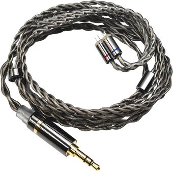 Кабель Hidizs MP145 QDC - 3.5 мм (1.2 м, черный)