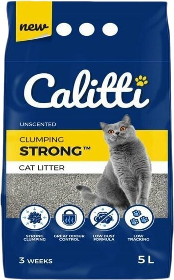 

Наполнитель для туалета Calitti Strong Unscented 5 л