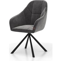Стул Памир Босс F83 поворотный (серый/черная опора) в Бресте