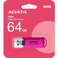 USB Flash ADATA C906 64GB (розовый)