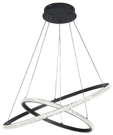 

Подвесная люстра In Home Estetika Ring-Mystery-95RC-2BL 4690612062525