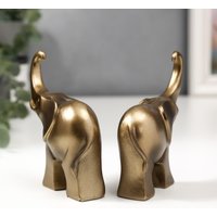 Набор статуэток Sima-Land Два африканских слона 2600669 (2шт)