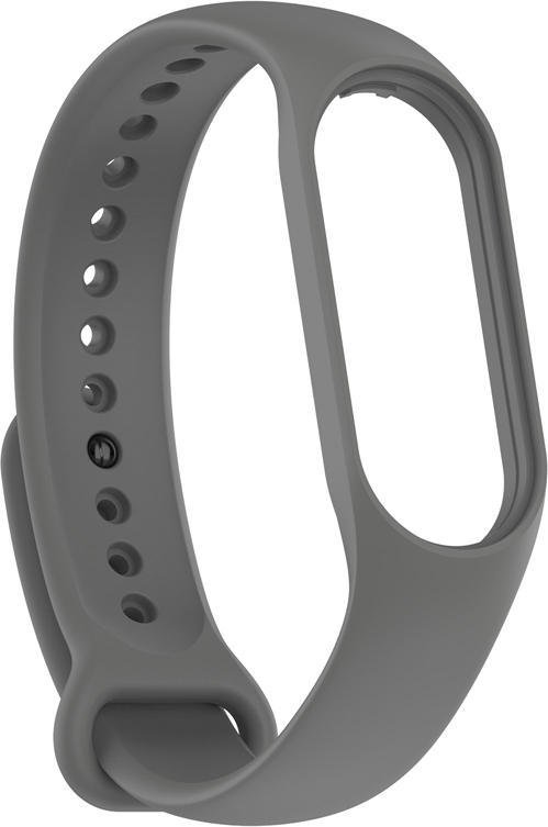 

Ремешок Rumi силиконовый для Xiaomi Smart Band 7 (серый)