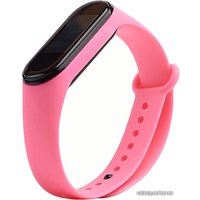 Ремешок KST силиконовый для Xiaomi Mi Band 2 (розовый)