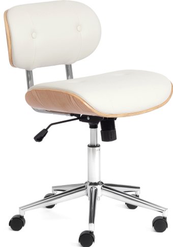 Офисное кресло TetChair Craft (иск. кожа, натуральный/белый)