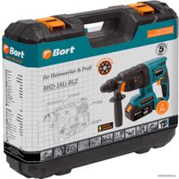 Перфоратор Bort BHD-18LI-BLZ 93410129 (с 2-мя АКБ, кейс)