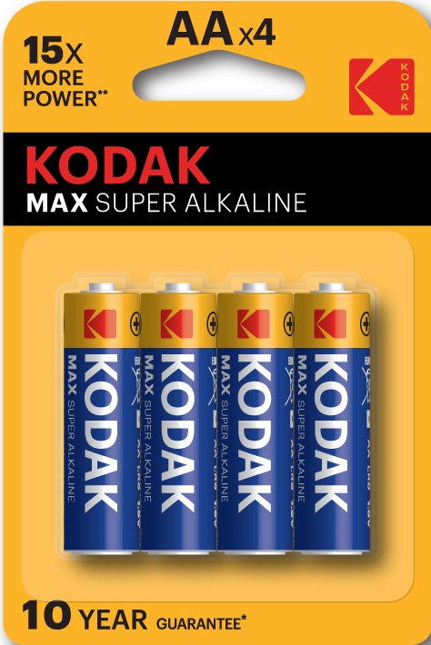 

Батарейка Kodak Max super alkaline AA LR6 BL-4 4 шт