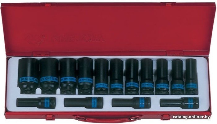 Набор головок слесарных King Tony 4415MP03 (15 предметов)