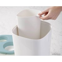 Система сортировки мусора Joseph Joseph Split 8L (белый/голубой)