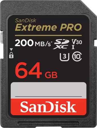 Extreme PRO SDXC SDSDXXU-064G-GN4IN 64GB