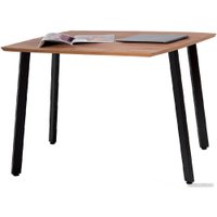 Кухонный стол Millwood Шанхай Л18 90x90 (дуб табачный Craft/металл черный)