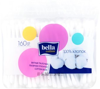 Ватные палочки Bella Cotton (160 шт)