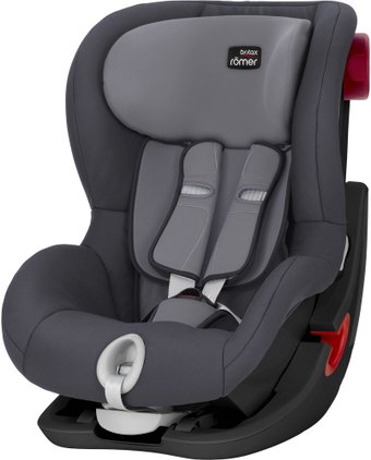 Детское автокресло Britax Romer King II Black Series (серый шторм)