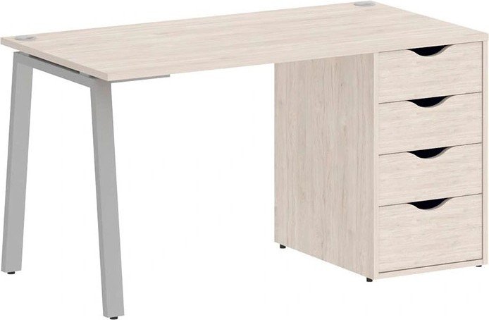 

Стол Riva Home Office VR.SP-3-138.4.A Silver (денвер светлый)