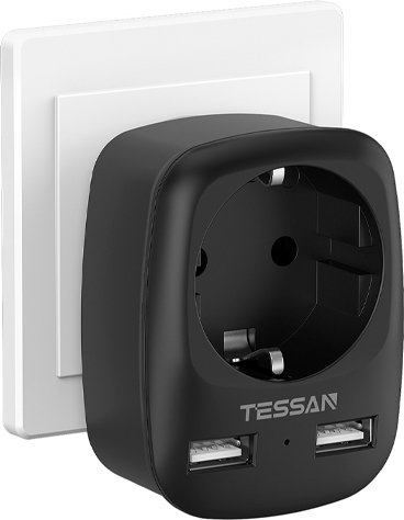 

Сетевой фильтр Tessan TS-611-DE (черный)