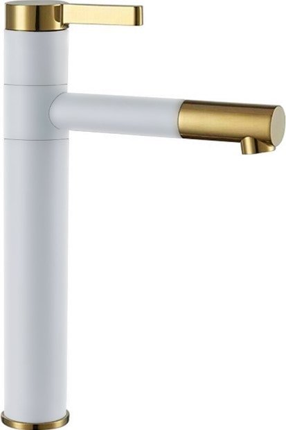 

Смеситель Rea Smart REA-B8400 (белый/золотой)