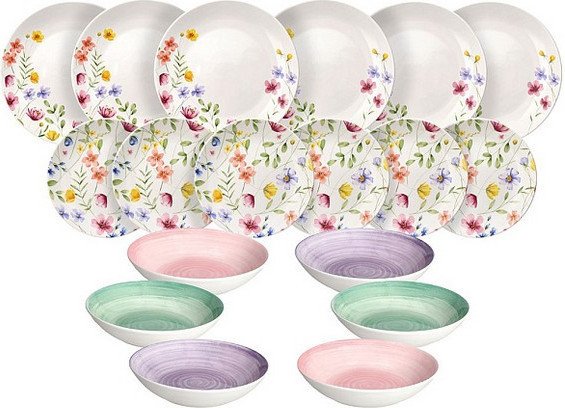 Набор тарелок Tognana Madison Petals MC070186268