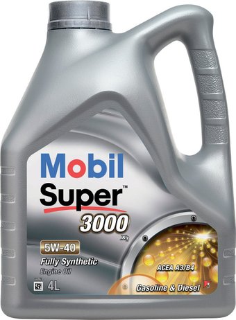 Моторное масло Mobil Super 3000 X1 5W-40 4л