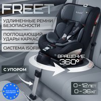 Детское автокресло Bubago Freet BG 178-1 (черный)