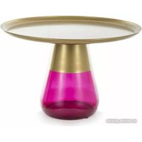Журнальный столик Signal Tiffany B (золотой/фиолетовый)