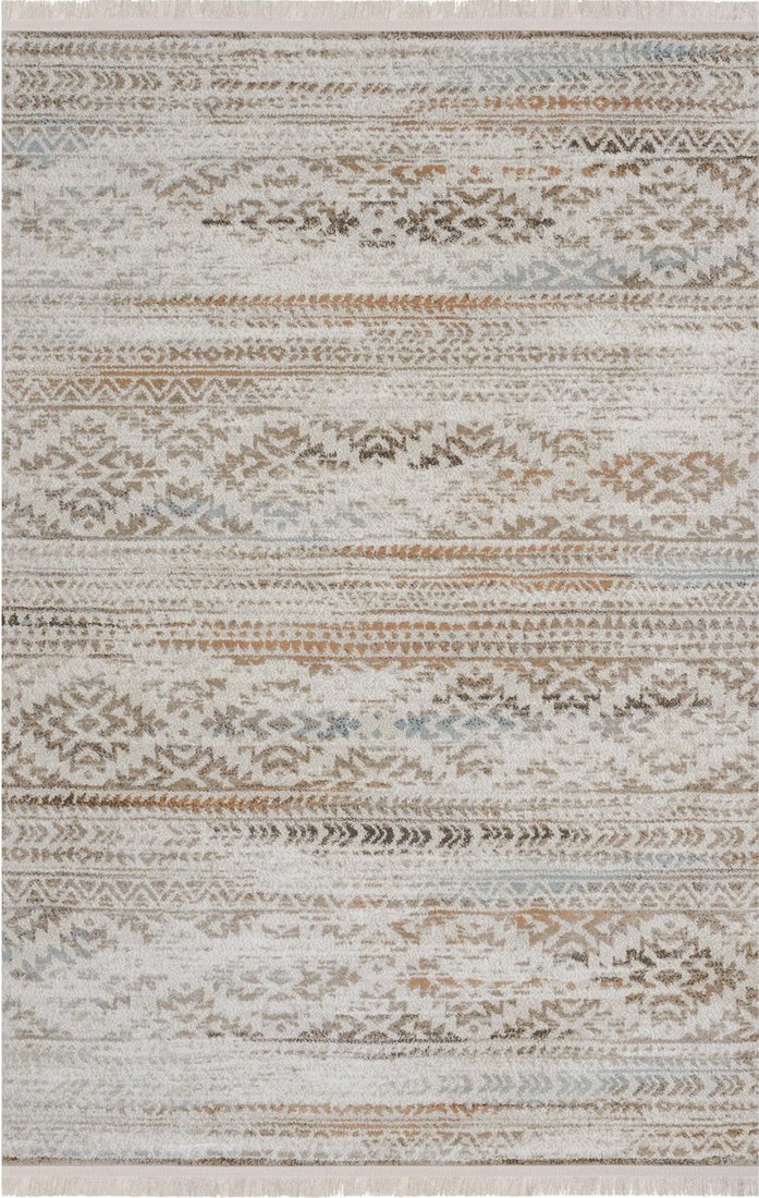 

Ковер для жилой комнаты Sintelon Palermo 25EHE 1K 120x170 (бежевый/голубой/коричневый)
