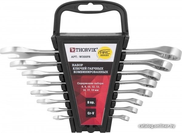 Набор ключей Thorvik W3S8PR (8 предметов)