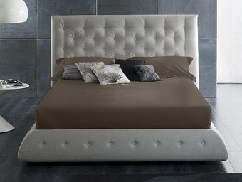 Простыня Primavelle 140х200 сатин Luxe на резинке 114311405-crL06 (какао)