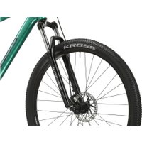 Велосипед Kross Hexagon 3.0 29 L/18" 2024 (черный/зеленый)