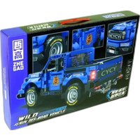 Конструктор Zhe Gao GZ6231 Гоночный пикап Goshawk-C50