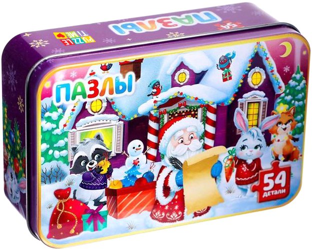 

Пазл Puzzle Time Домик Дедушки Мороза 4868655 (54 эл)