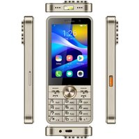 Кнопочный телефон Uniwa XS17 (золотистый)